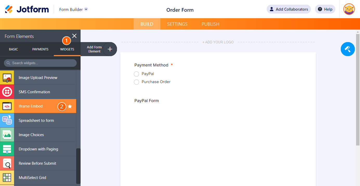 jotform-form-builder-widgets-iframe-embed