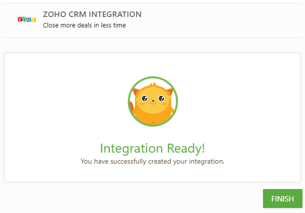 zoho integration