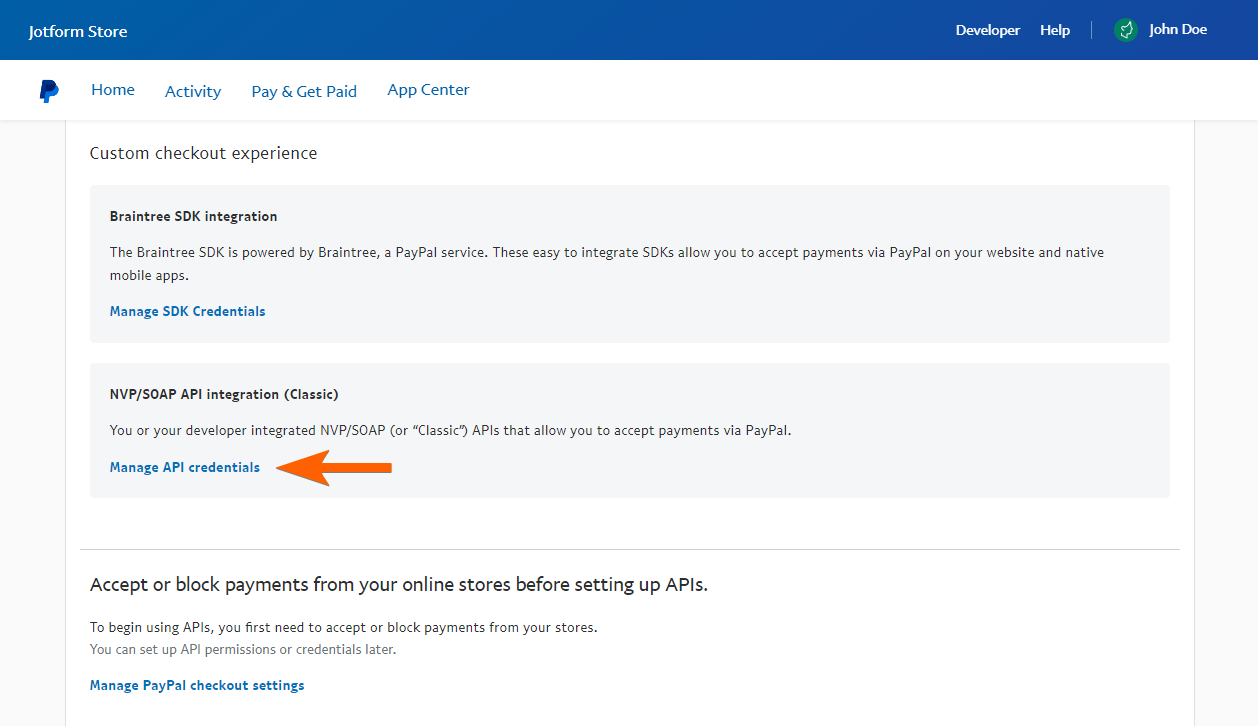 Como Obter Credenciais da API do PayPal Image-2