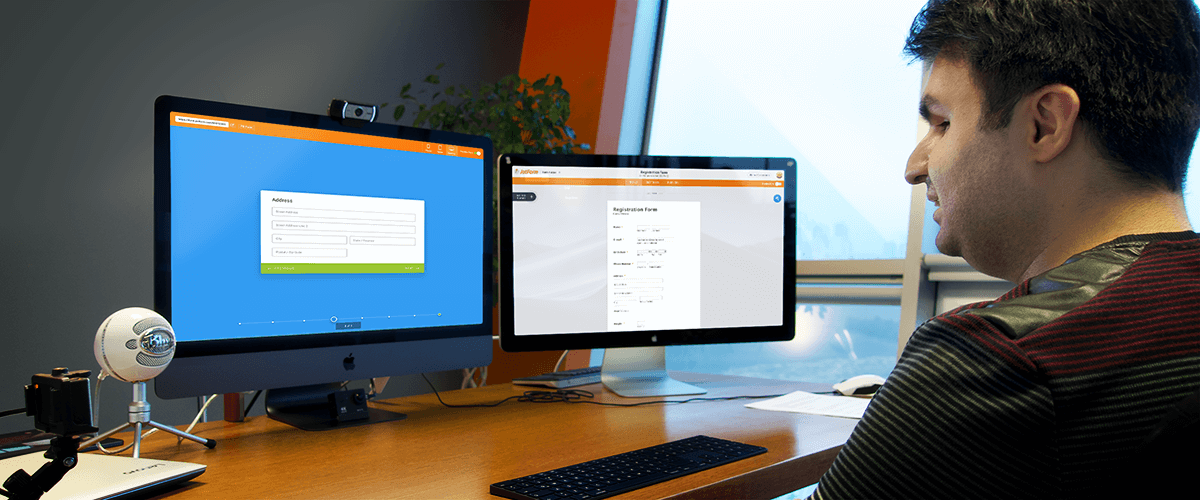 blind user testing jotform accessible forms