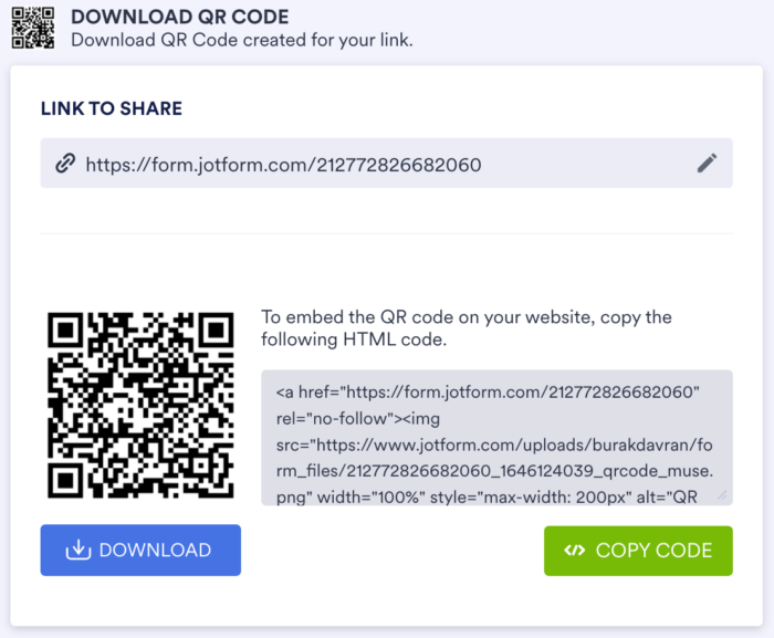 Using QR codes for contactless data collection Image-3