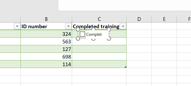 Editing the Checkbox Text