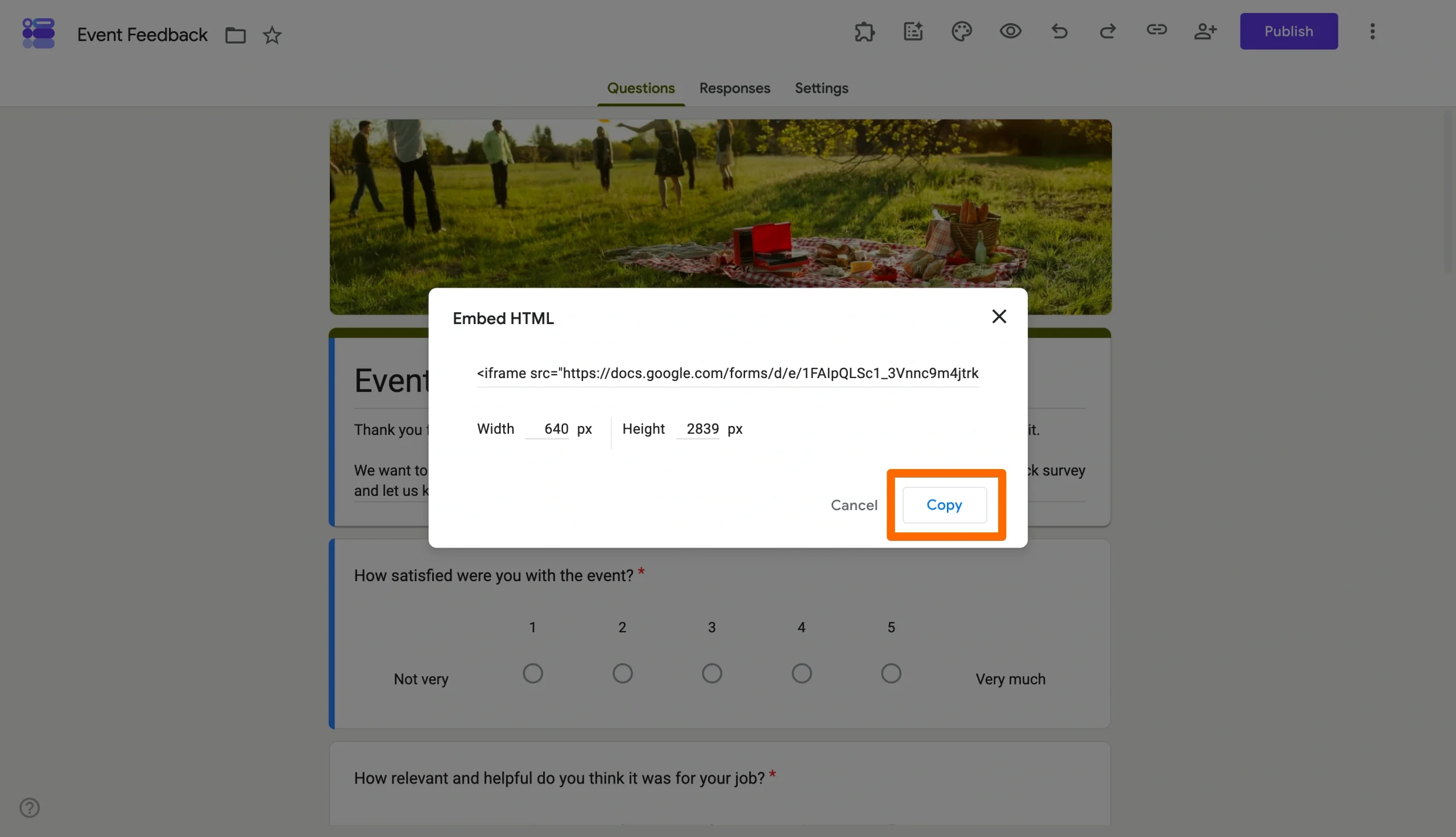 How to embed a Google Form in WordPress fast Image-3