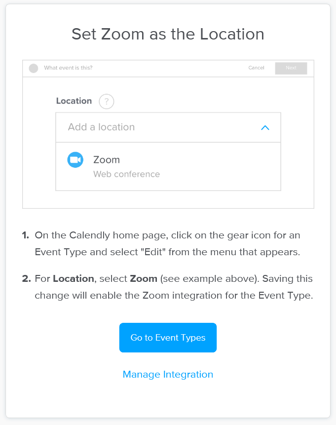 How to connect Zoom to Calendly Image-3