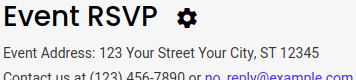 Screenshot of the form title with a gear icon next to it
