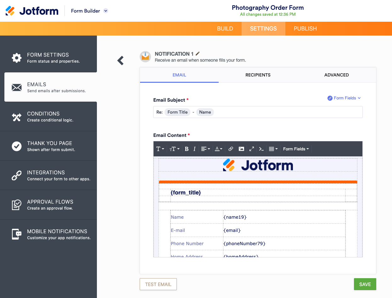 How to notify your team when a new response is submitted Image-1