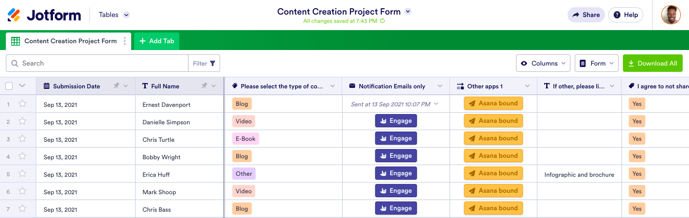 Announcing Jotform Tables Action Buttons Image-15