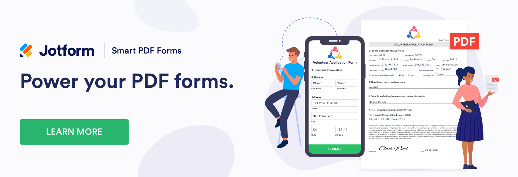 Power Your PDF Forms