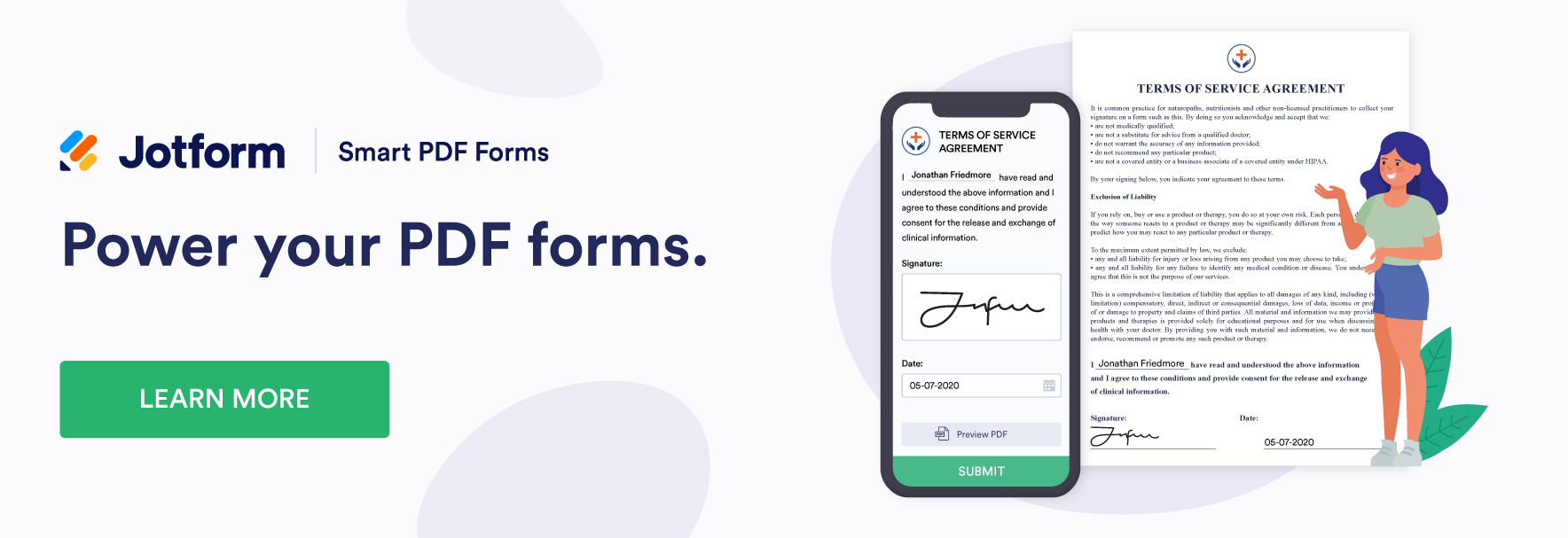Jotform Smart PDF Forms