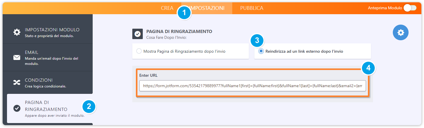 Come Passare Automaticamente i Dati di un Modulo ad un altro Modulo Image-5