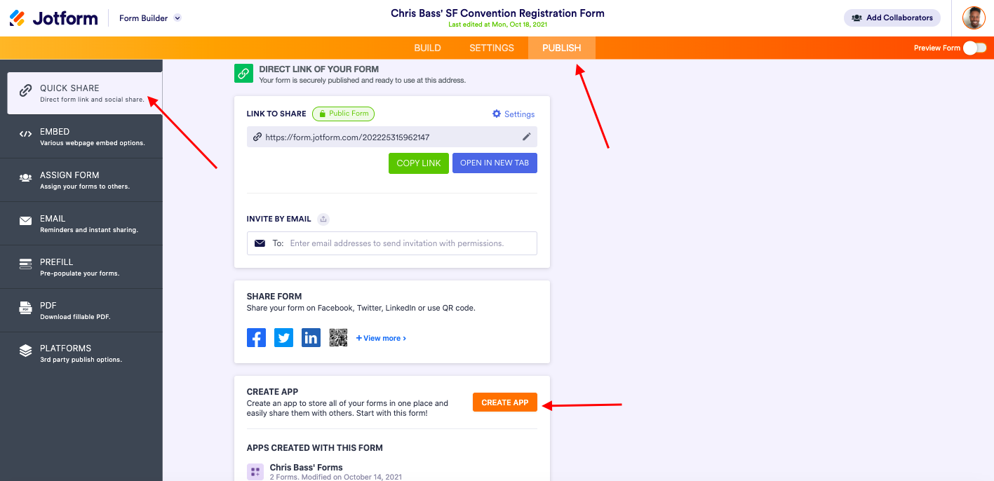 How to create your own no-code app in Jotform Image-3