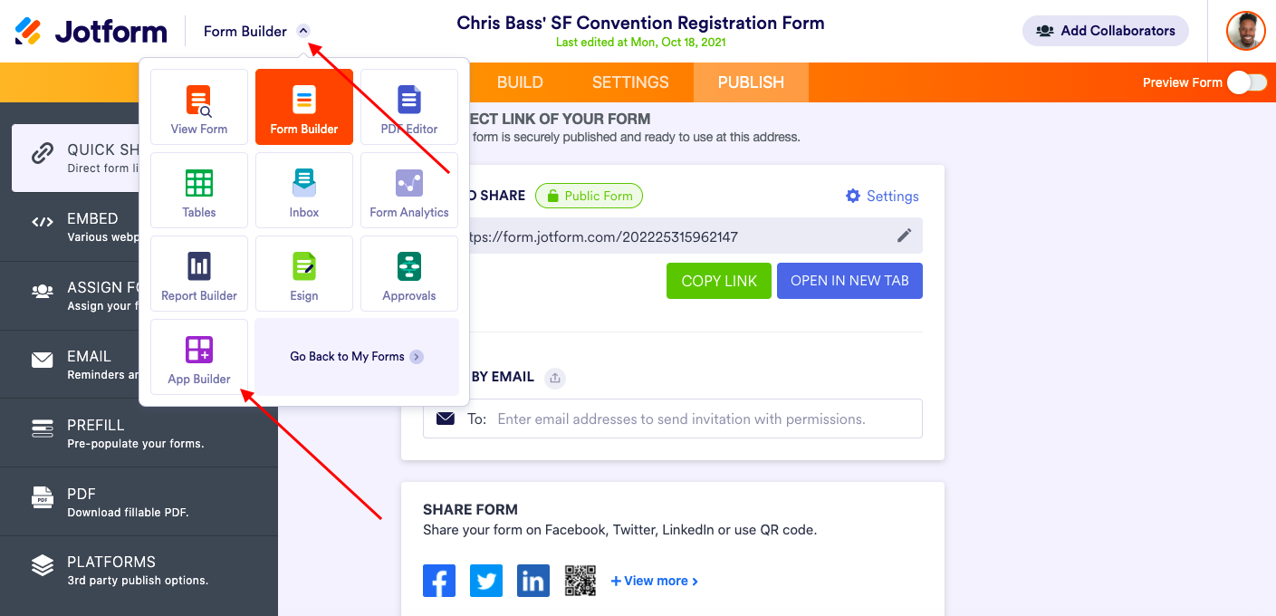 How to create your own no-code app in Jotform Image-4