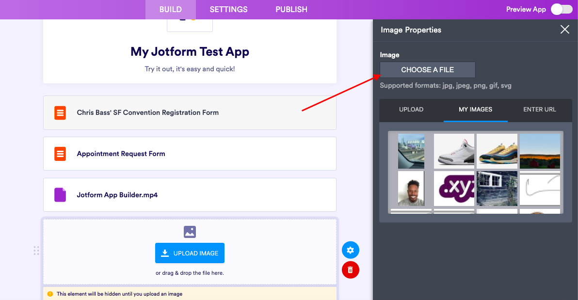 How to create your own no-code app in Jotform Image-13