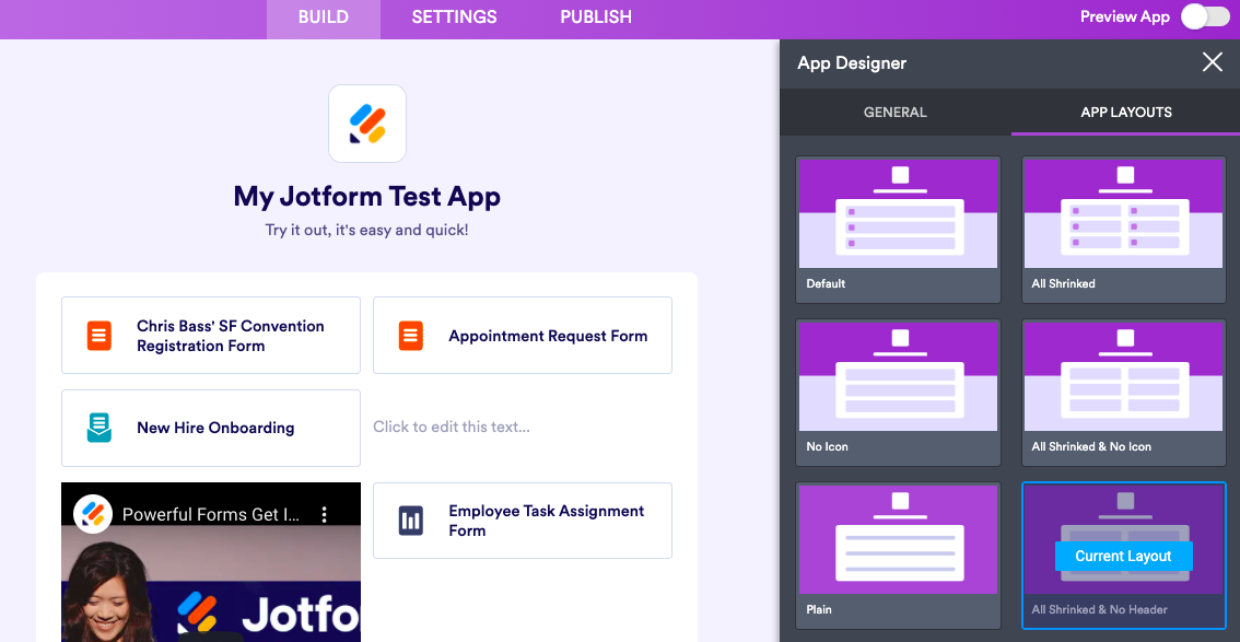 How to create your own no-code app in Jotform Image-27