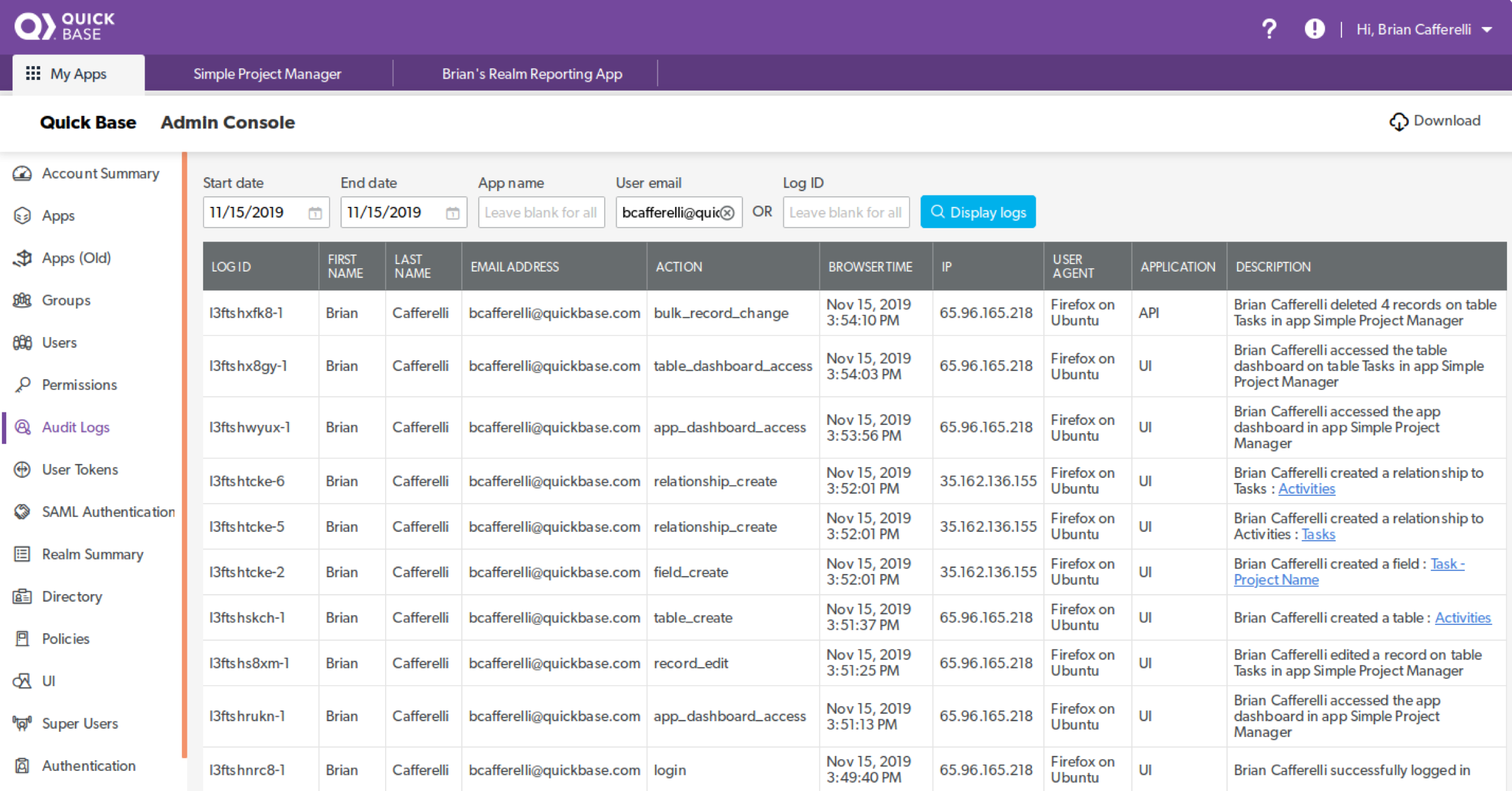 Caspio vs Quickbase Image-2
