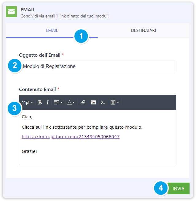 Come Inviare un Modulo via Email Image-2
