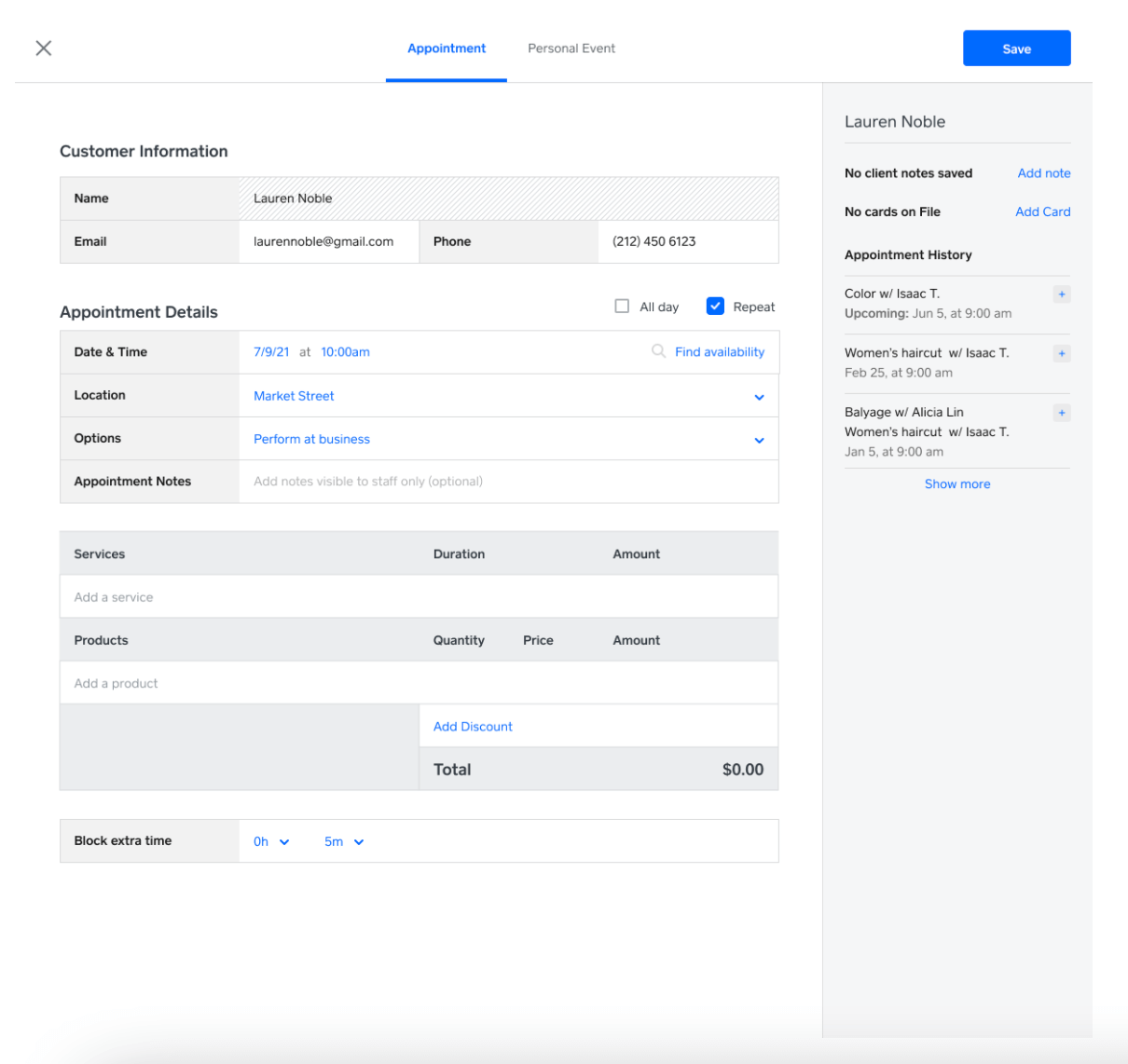 Square Appointments