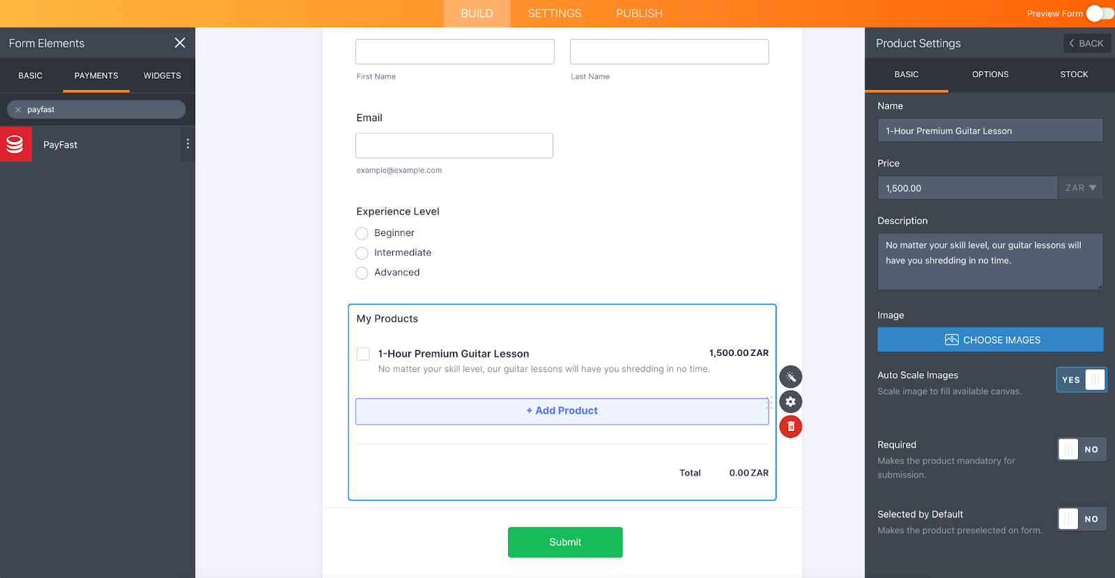 Collect payments the easy way with Jotform and PayFast Image-3
