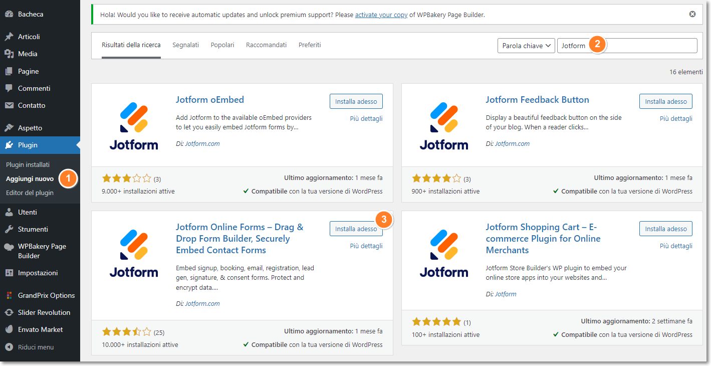 Come Incorporare i Tuoi Moduli in WordPress Image-1