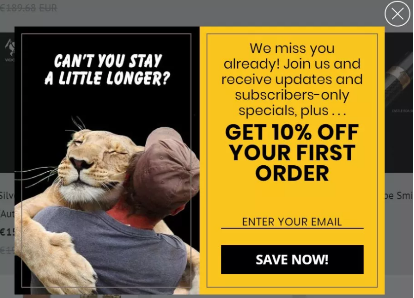 How and why to use exit intent popups Image-8