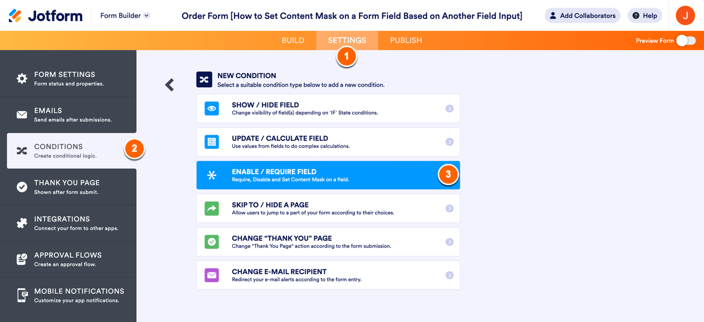 enable-require-condition-jotform