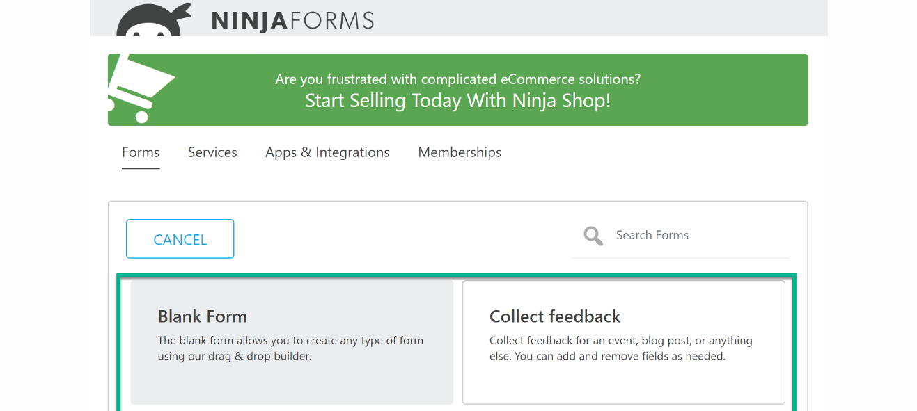 Image of Ninja Forms