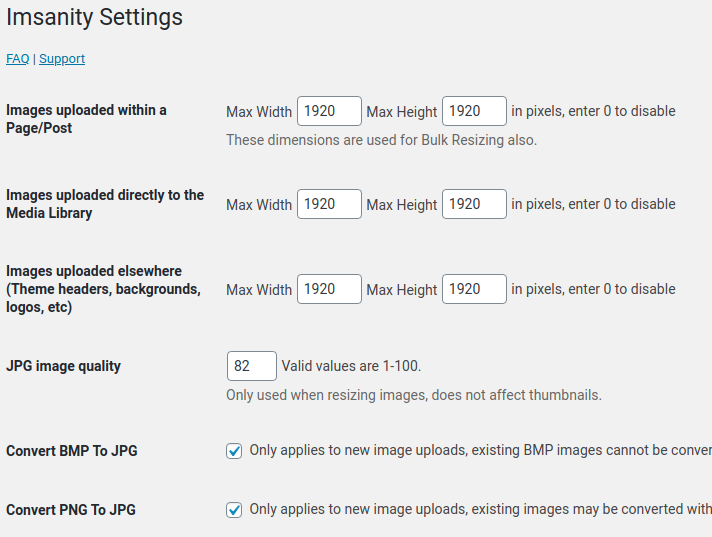 Screenshot of Imsanity