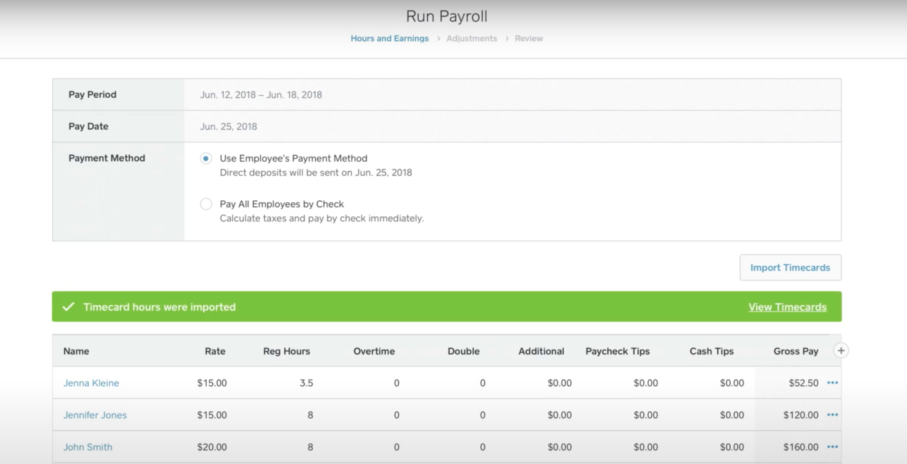 Image of Square Payroll