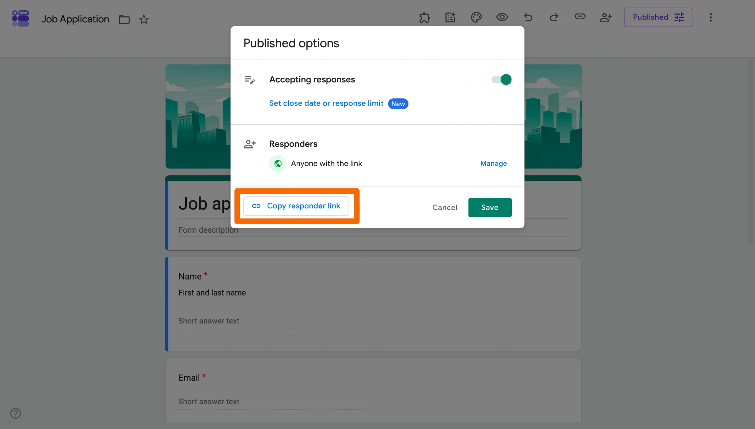 How to embed a Google form on your website Image-1