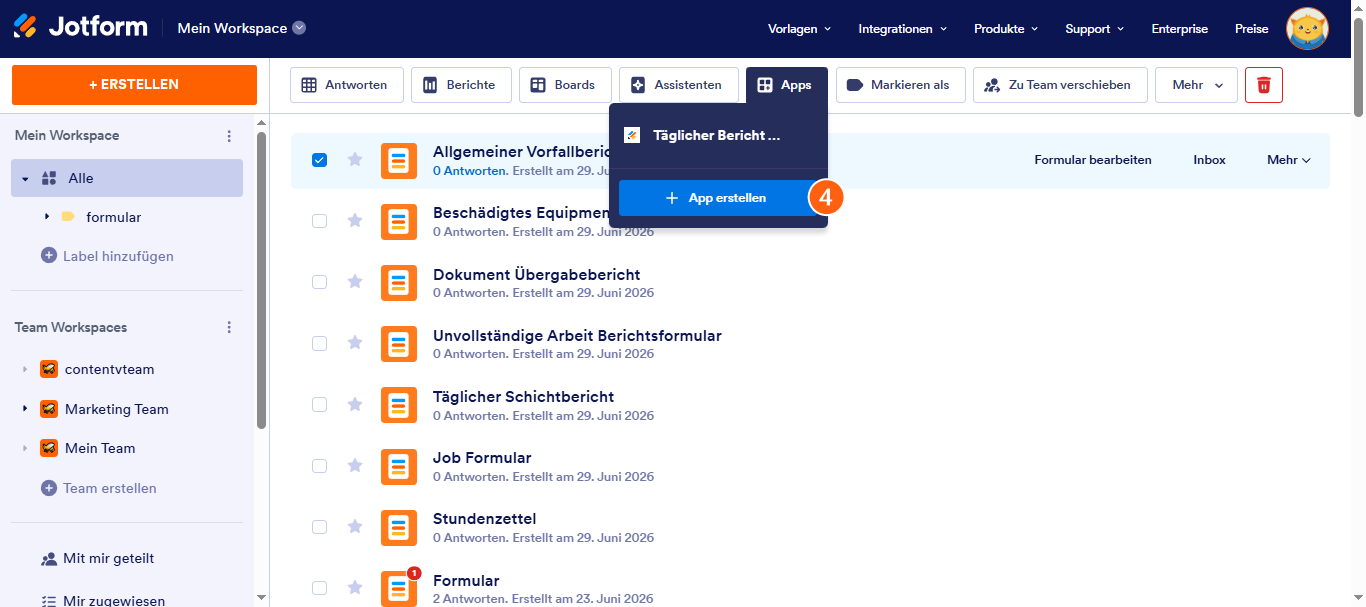 Wie Sie eine App aus einem Formular erstellen Image-3