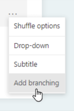 Screenshot von Add-Brancing