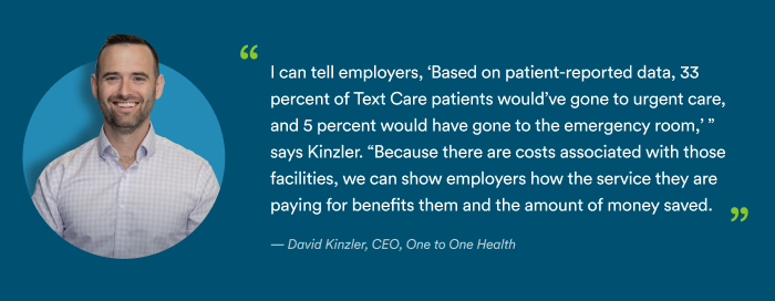 one to one health case study