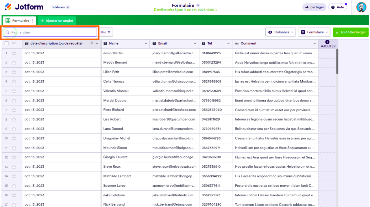 Comment modifier les soumissions faites sur vos formulaires Image-2