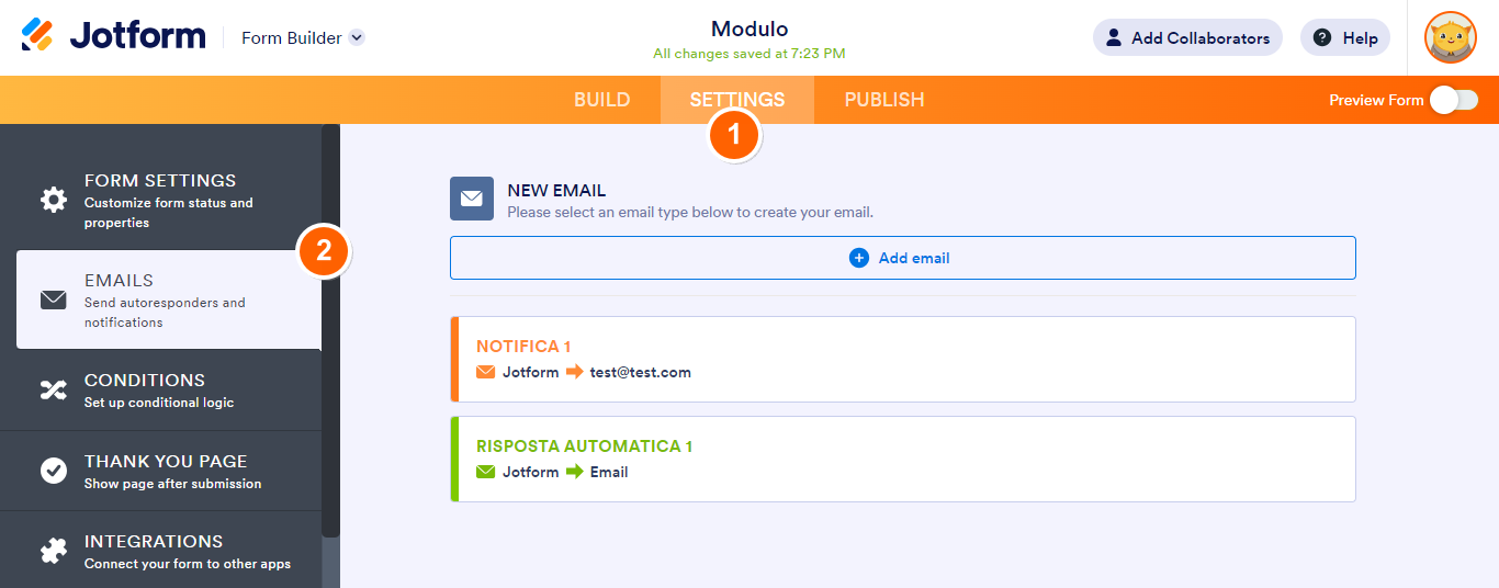 Come Funzionano le Email di Notifica e di Risposta Automatica Image-1