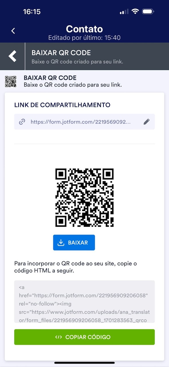 Como criar um QR code para um formulário do Google - Imagem 8