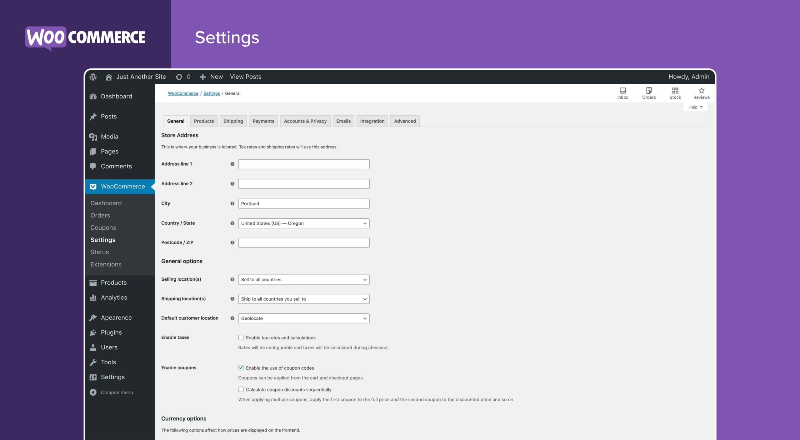 WooCommerce WordPress plug-in