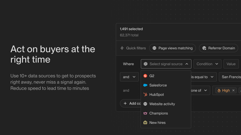 User Interface of Unify