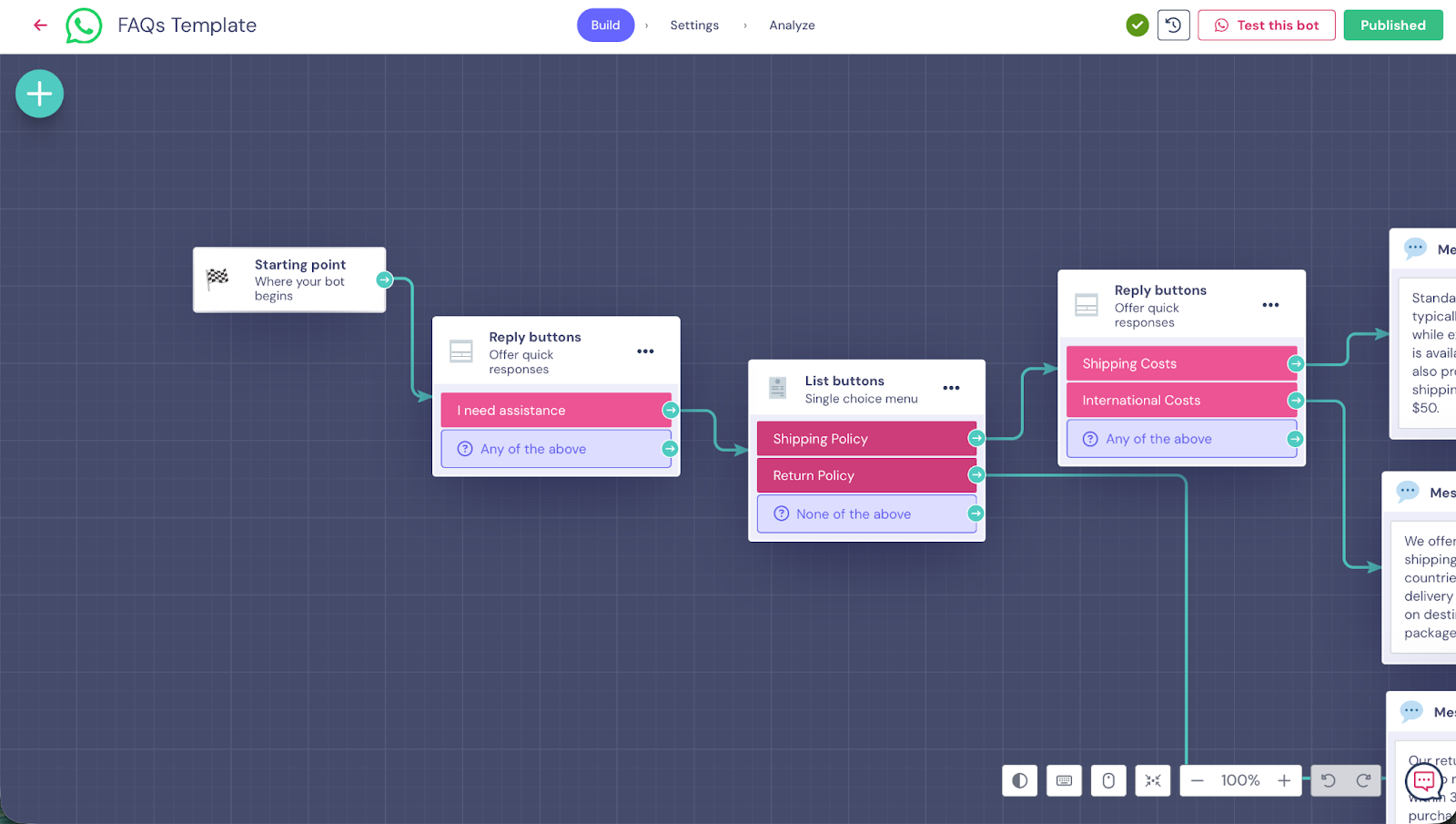 Landbot Whatsapp Chatbot Builder