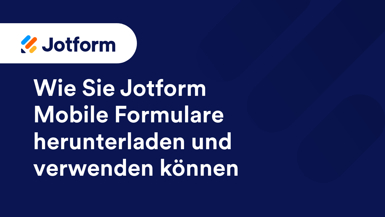 Mobile Forms