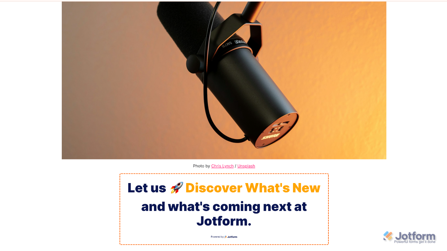 Text widget embedded on a sample website displaying animated rotating text with customizable phrases