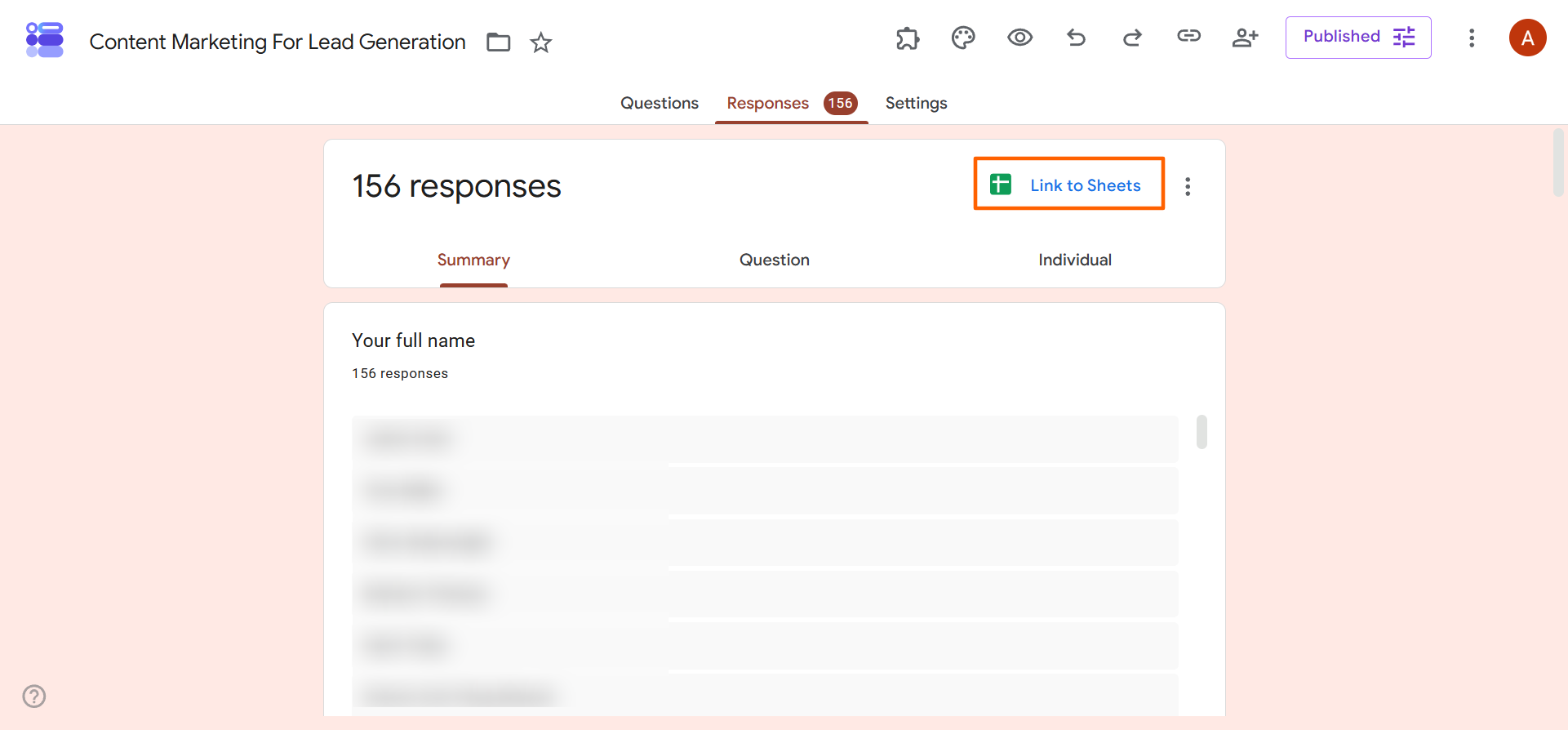 How to link Google Forms to Google Sheets in 30 seconds Image-2